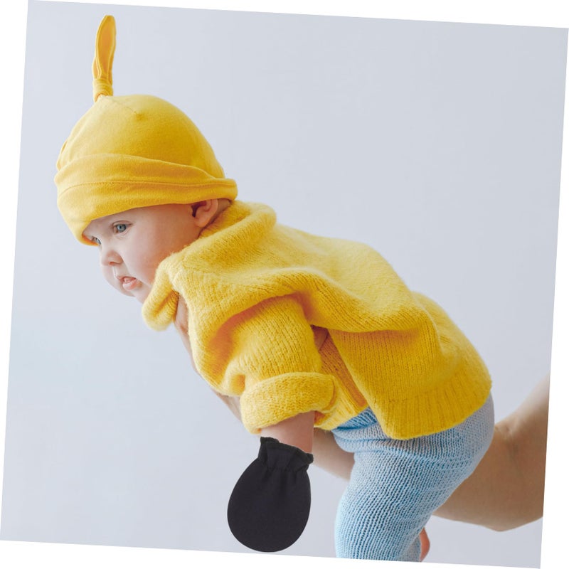 2 Pairs Baby Scratch Mittens Newborn Boy Girl Anti Scratch Gloves - Image 5