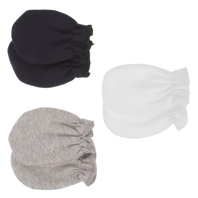 2 Pairs Baby Scratch Mittens Newborn Boy Girl Anti Scratch Gloves - Image 2