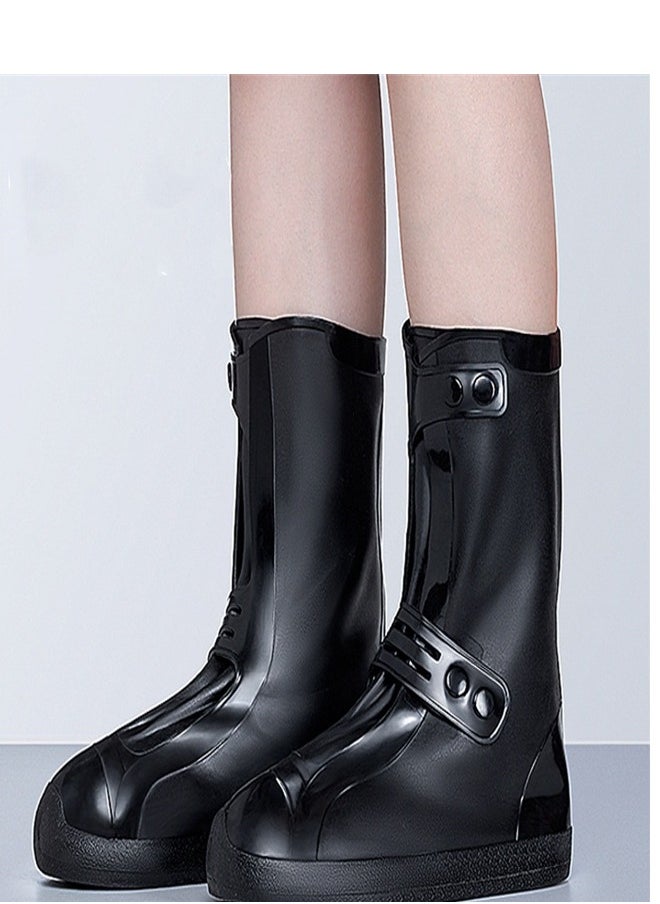 Loquat Children's High Rain Boots Black  - Image 2