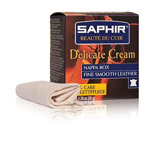 SAPHIR BEAUTÉ DU CUIR Delicate Cream - for Nappa, Box, Ostrich, Lamb Leather - Image 1