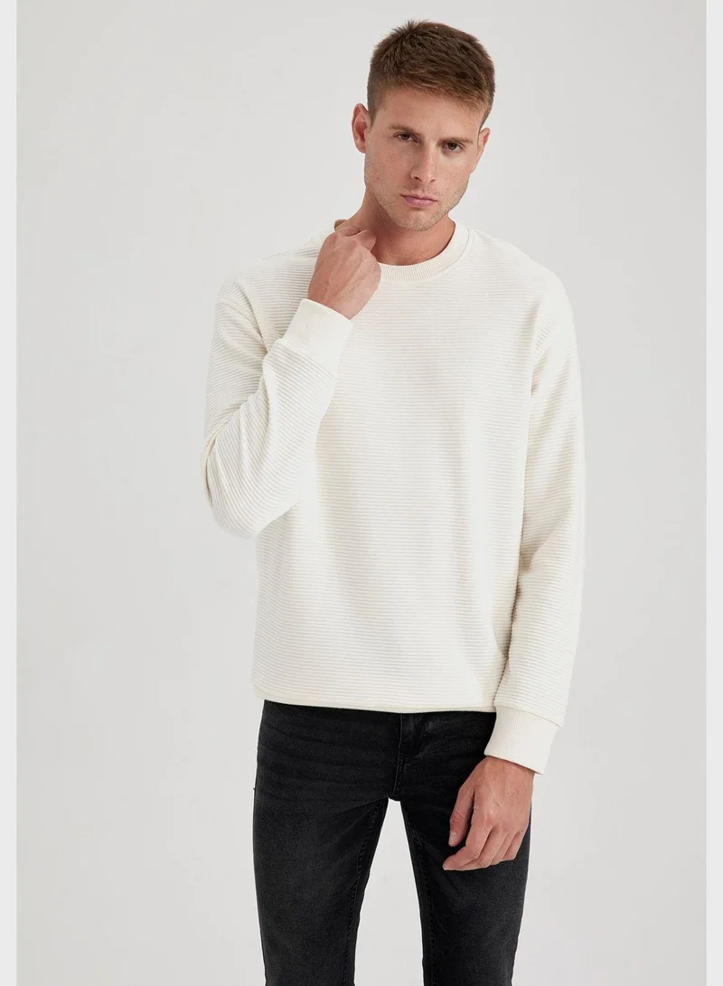 DeFacto Essential Sweatshirt