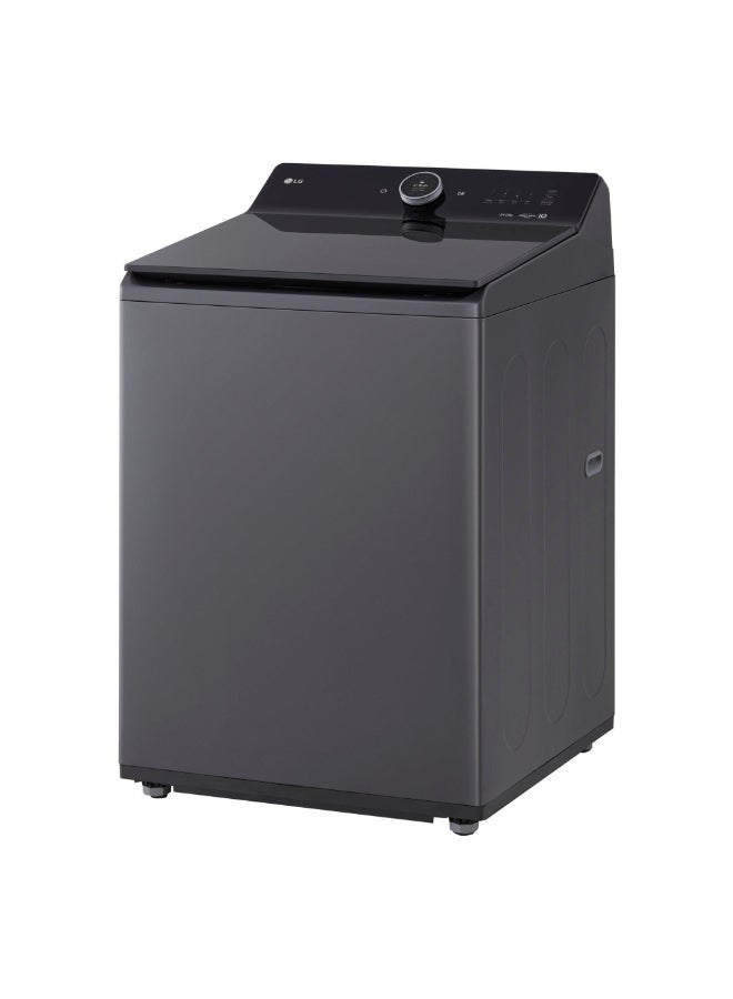 إل جي غسالة تحميل علوي، 24 كجم، TurboWash3D، AI DD، SteamThinQ، Essence Graphite - Image 5
