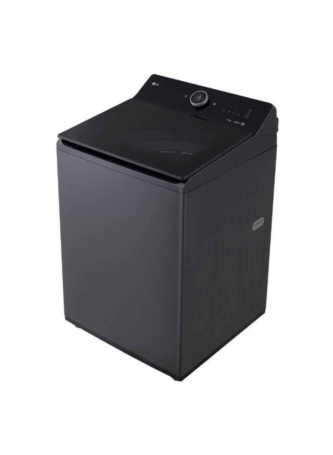 إل جي غسالة تحميل علوي، 24 كجم، TurboWash3D، AI DD، SteamThinQ، Essence Graphite - Image 4