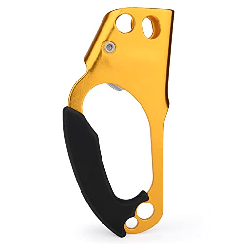 WILDKEN Climbing Hand Ascender Outdoor Mountaineering Tree Arborist Climbing Rappelling Equip Hand Ascender for 8-12MM Rope Left Right Hand Ascender - Image 2