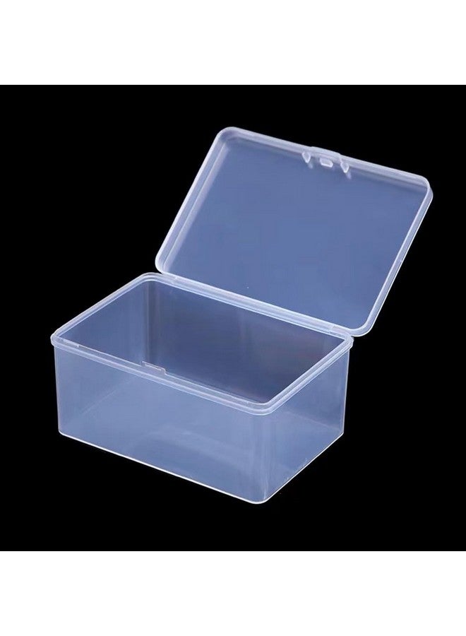 دكاوفه 3 قطع من البلاستيك الشفاف اللعب بطاقة سطح السفينة مربع التخزين، صناديق البطاقات البلاستيكية، تحصيل بطاقات البطاقات العبوات، حامل حالة البطاقة مربعة، مربع حاويات تخزين البلاستيك لبطاقة اللعبة، لغز، قطع الشطرنج - Image 1