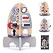 Wdmiya Space Wooden Activity Cube Toys for Baby Montessoritoys for 1 Year Old Boy  Girl Birthday Gifts Sensory and Educational 1st Birthday Gifts Busy Board Toys for Baby Boy 618 Months Rocket - Image 4