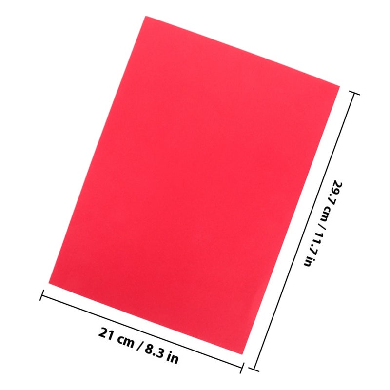 100 Sheets of Cardstock Paper for DIY Projects Colored Cardstock Craft Paper Card Paper Art Making - Image 2