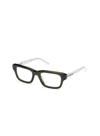 Men's Rectangular Eyeglass Frames Shiny Dark Green SKECHERS SE5007409653 53 mm
