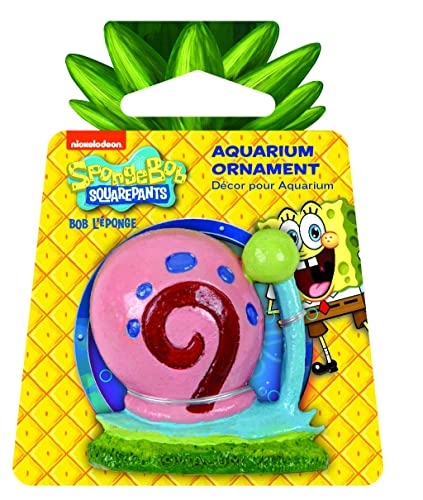 Penn Plax Penn-Plax Officially Licensed Spongebob Squarepants Aquarium Ornament – Gary (Mini/Small Size) – Perfect for Freshwater and Saltwater Tanks - Image 2