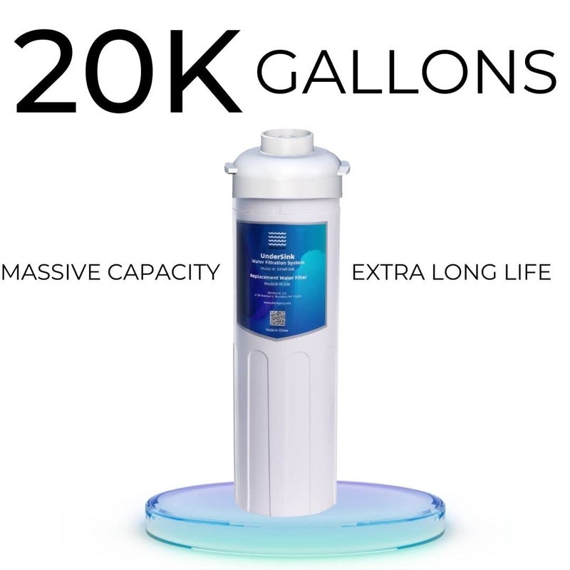 DRINKPOD 20 000 Gallon Replacement Water Filterpod Cartridge for Drinkpod Under Sink Water System - Image 2