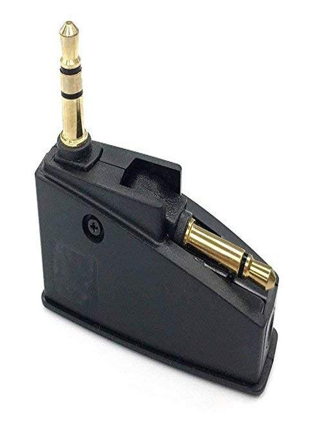 Learsoon QC45 Airline Airplane Flight Adapter Aviation Plugs to 3.5mm Jack Compatible with Bose 700 QuietComfort45 QC15 QC20 QC25 QC35 QC35II AE2 AE2I OE2 Soundtrue Soundlink SoundlinkII Headphones(Black) - Image 3