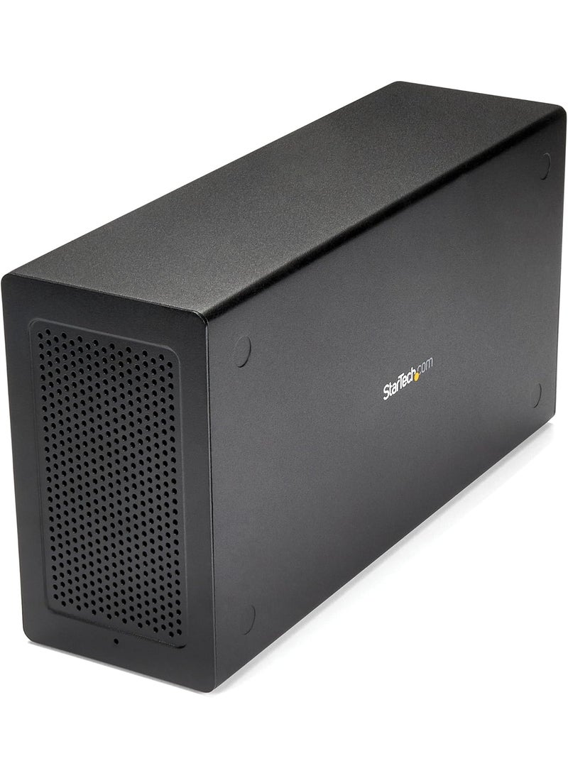 StarTech StarTechcom Thunderbolt 3 PCIe Expansion Chassis External Enclosure With One PCI Express Slot for Laptops  Desktops TAA  - Image 1