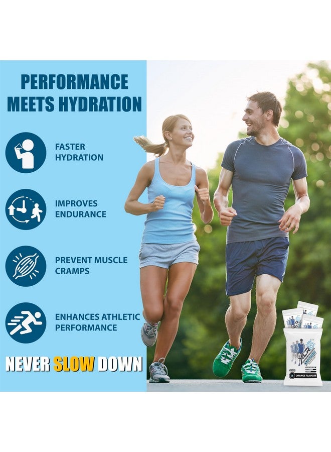 XLR8 Electrolytes Powder | Energy Drink Hydration Powder - Orange, 300g & Shaker | Isotonic Gym Workout & Endurance Supplement - Image 5