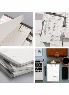 Excefore Daily Planner Pad, 60 Sheets A5 Daily Planner Notes Daily Agenda,Focus, Habit Tracker and to Do List Notepad Planning Pad with Tear-Off Pages,Task Notes Scheduler for Home School Work Office 20*12.5cm  - Image 5