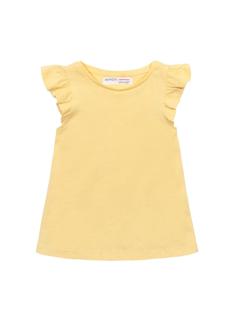 MINOTI Kids Girls Frilled vest