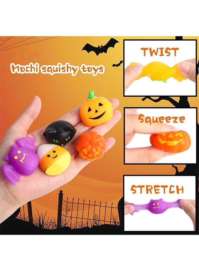 Beauenty Halloween Roleplay Sets,A Halloween Party Set with Masks, Cloaks, Spider Silk Launchers, Makeup Bags, Dentures, 24 Mochi Toys, and Pumpkin Torage Bags. - Image 2