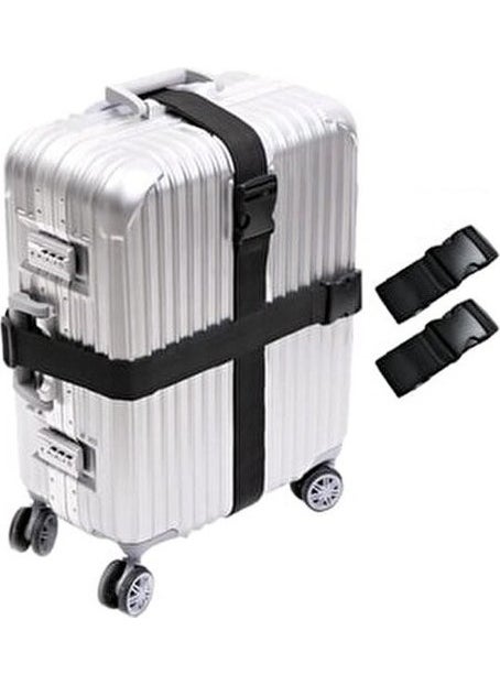 TahTicMer Suitcase, Luggage, Patient, Stretcher, Safety Belt, Suitcase Belt Adjustable Suitcase Luggage Strap Band with Hanger Lock 1 Piece 