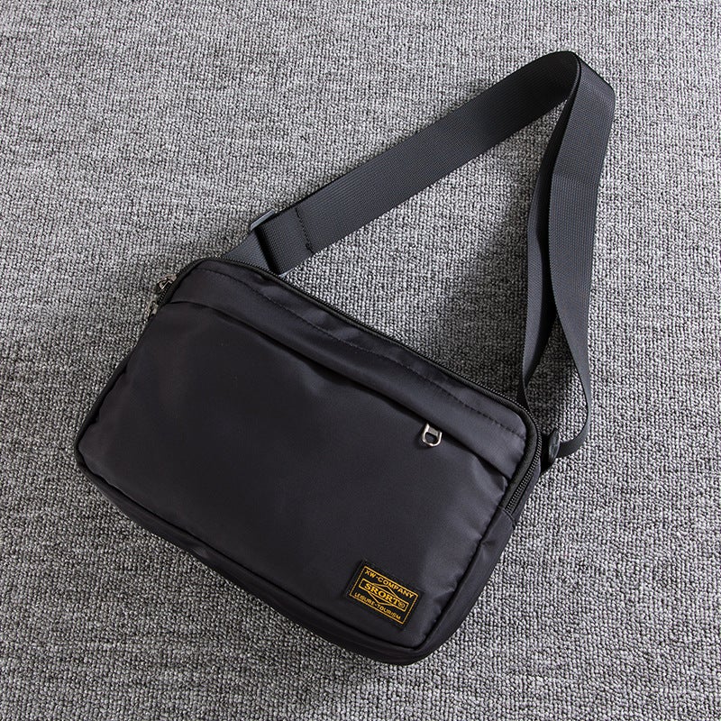 Japanese Style Simple Crossbody Bag Men'S Casual Oxford Cloth Shoulder Bag Distinctive Casual Small Satchel Tooling Style Messenger Bag - Image 1