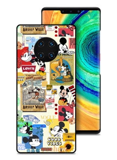 Huawei Mate 30 Pro 5G Protective Case Cover Chose Happy And Stickers