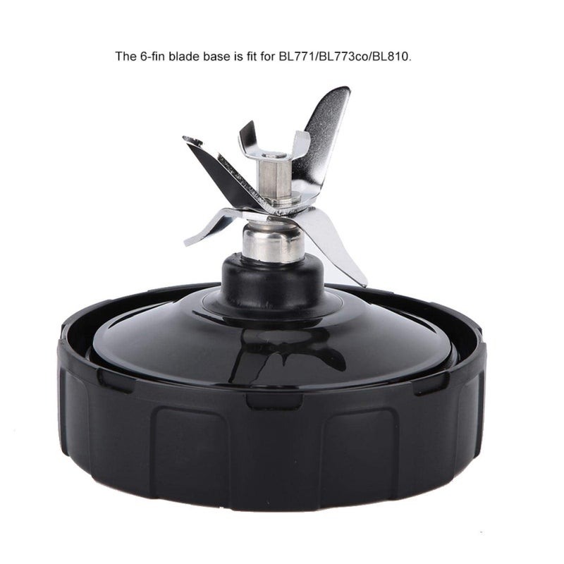 GLOGLOW Juicer Extractor Blade Stainless Steel Blade Blender Replacement Parts for (6-fin) - Image 4