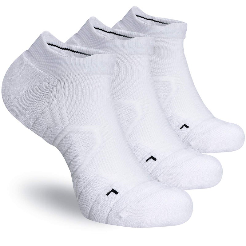 Hylaea Low Cut Athletic Running Socks for Women Ladies Cushion No Show Compression Socks for Sprots Gym Workout Coolmax - Image 1