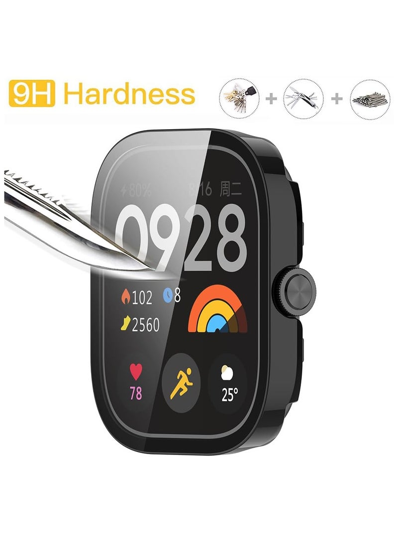 حامي الشاشة تغطية كاملة للكمبيوتر الصلب المغلفة الواقي من الصدمات الإطار تشديد الزجاج حامي الشاشة - Image 5