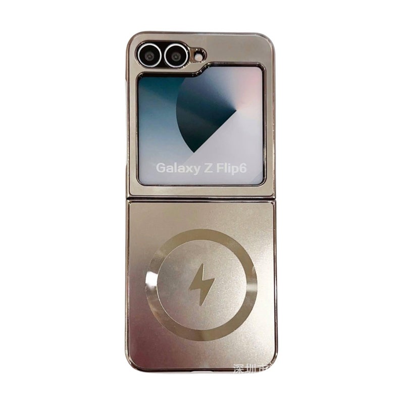غطاء MagSafe | Frosted | PC | مطلي بالكهرباء | ماتي | لـ Samsung Galaxy Z Fold 6 - Image 5