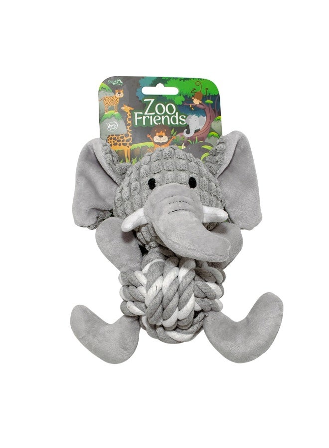 Duvo + Duvo+ Zoo Friends Elsa Elephant Ball 18X19X12Cm Grey - Image 2