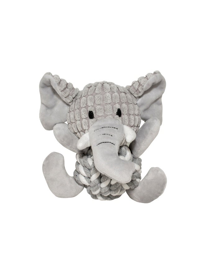 Duvo + Duvo+ Zoo Friends Elsa Elephant Ball 18X19X12Cm Grey - Image 1
