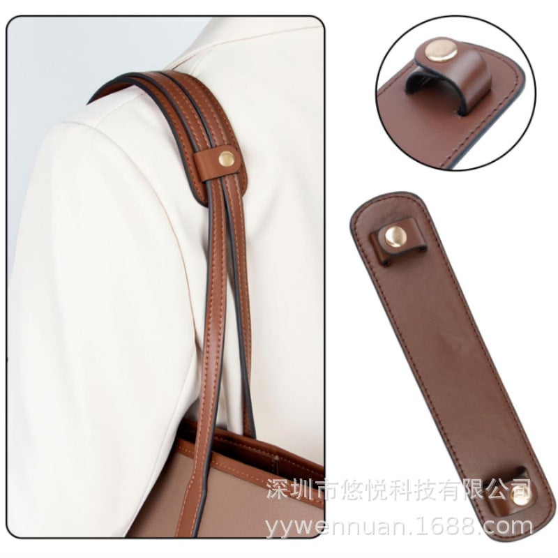 Handbag Handle Leather Protective Cover Anti-Strangle Handbag Leather Cover Hand Protection Anti-Wear Anti-Slip Shoulder Strap - Image 4