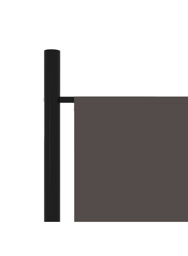 فيداكسل مقسم غرفة ذو 5 ألواح أنثراسيت 250×180 سم 320725 - Image 4