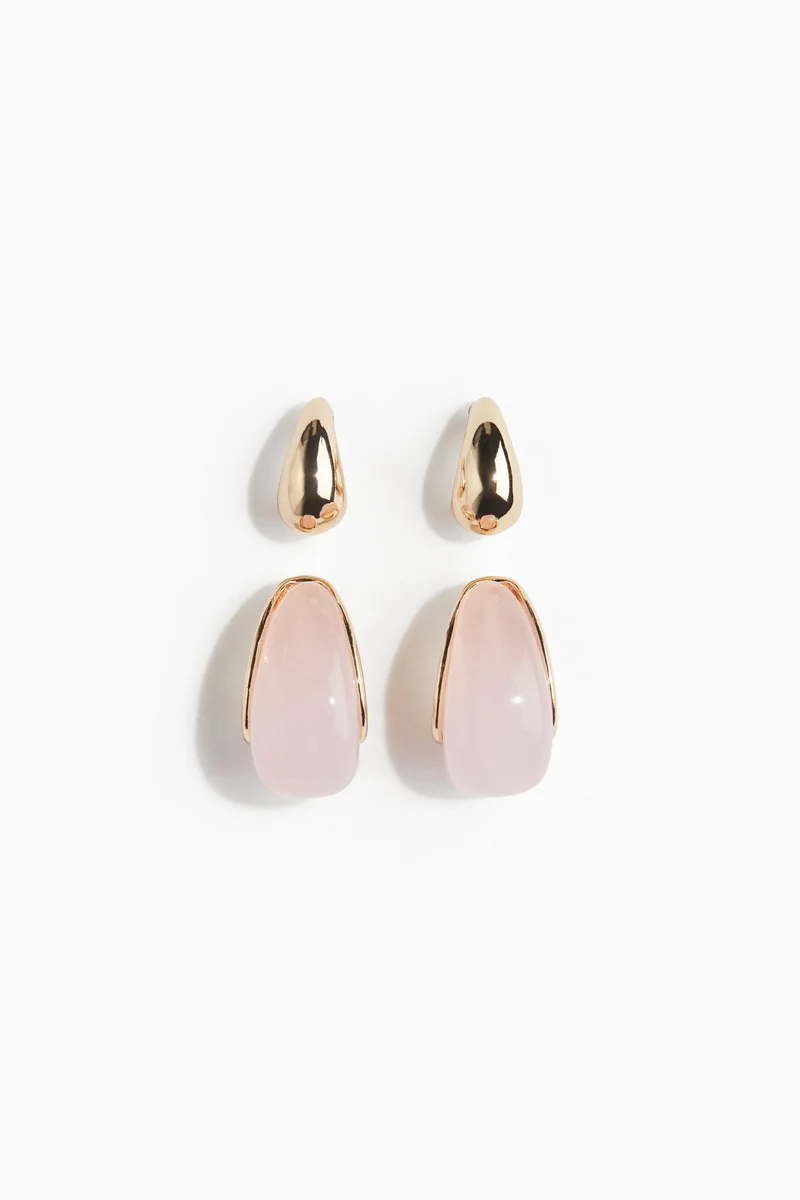 H&M 2 pairs earrings