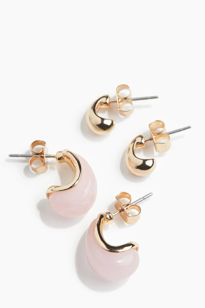 H&M 2 pairs earrings