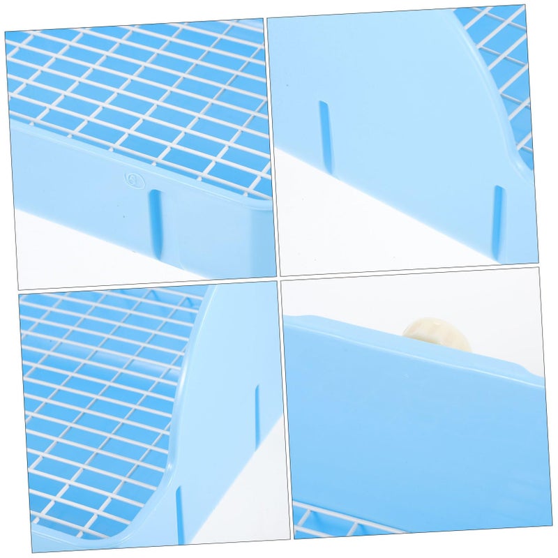 Large Rabbit Litter Box Detachable Pet Toilet For Rabbits Cats Lightweight Home Use - Image 5