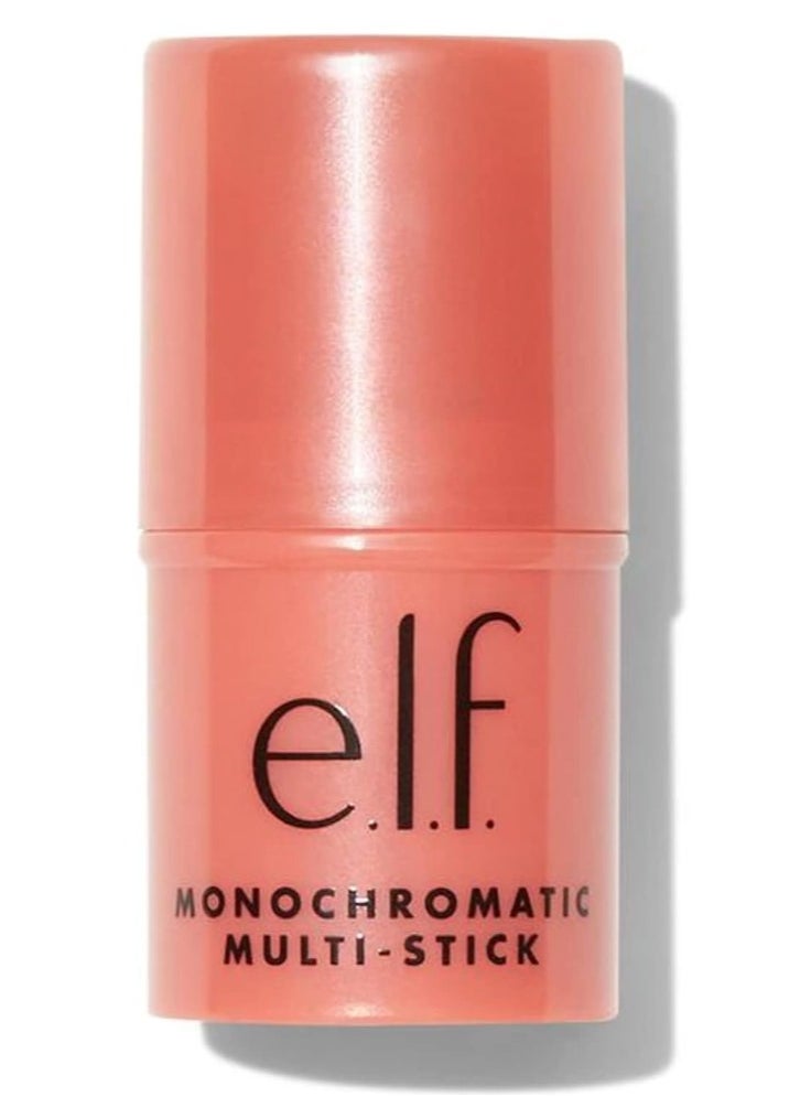 elf Monochromatic Multi Stick Eyes Lips Cheeks, blush, Glimmering Guava , 5g  - Image 3