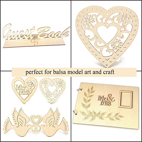 PD Craftozone Square Premium MDF Pine Wood 12 inch MDF Boards for Art and Craft - 2.6mm Unfinished Square Wood Slices for Resin Art, Mandala Art,Pyrography, Painting (12 inch x 12 inch, 15) - Image 3