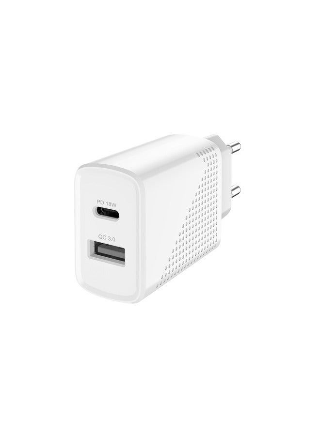 Miqia MA03 Fast Charger Quick Charge Power Delivery With Lightning cable White - Image 4