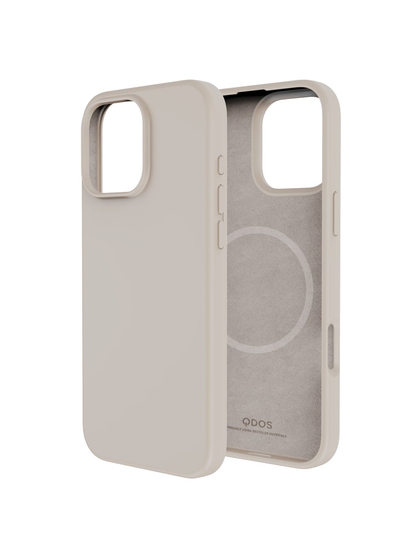 كيودوس غطاء Touch Pure Snap لهاتف iPhone 16 Pro Max – التيتانيوم الصحراوي، متوافق مع MagSafe، تصميم نحيف جدًا بمواد مزدوجة مع حماية ضد الصدمات بدرجة عسكرية حتى 3 أمتار - Image 1