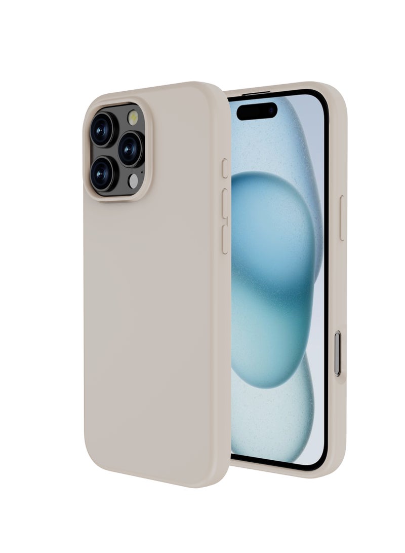 كيودوس غطاء Touch Pure Snap لهاتف iPhone 16 Pro Max – التيتانيوم الصحراوي، متوافق مع MagSafe، تصميم نحيف جدًا بمواد مزدوجة مع حماية ضد الصدمات بدرجة عسكرية حتى 3 أمتار - Image 5
