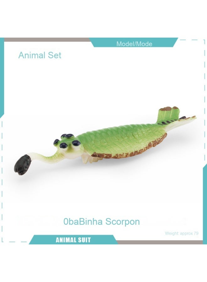 NIBEMINENT Simulated Cambrian Ancient Ocean Animal Models - Realistic Replica Collection