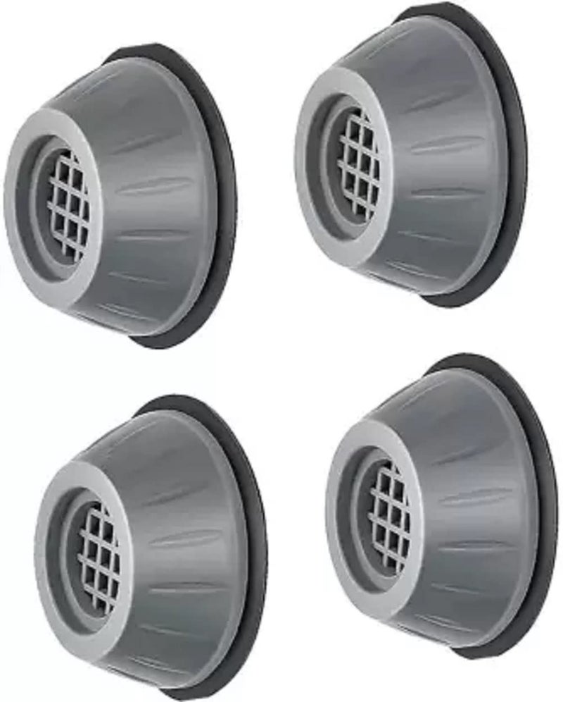 Shopfleet Shopfleet Furniture Lifting Base Washer and Dryer Anti Vibration Pads for Washing Machine Leveling Feet Legs Anti Slip Shock Absorber Stand with Suction Cup Feet of FridgeMulticolor  - Image 1