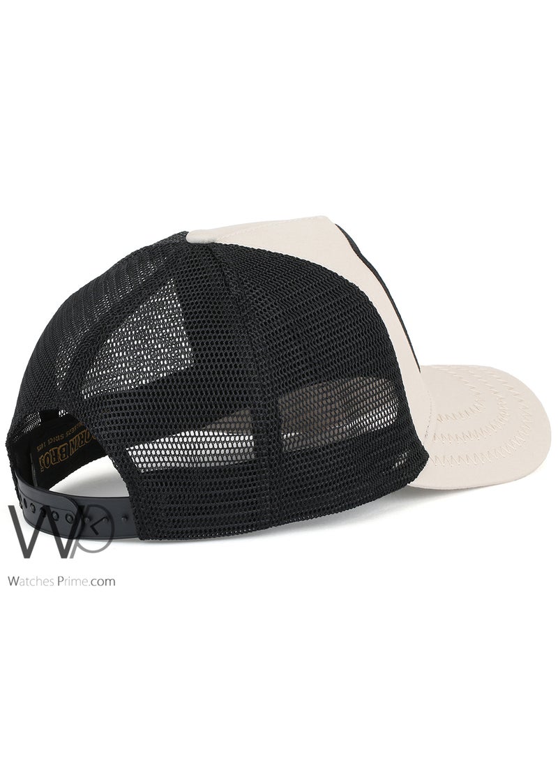 Goorin Bros Goorin Bros Horse Trucker Mesh Cap Light beige Color Cotton Hat For Men  - Image 2