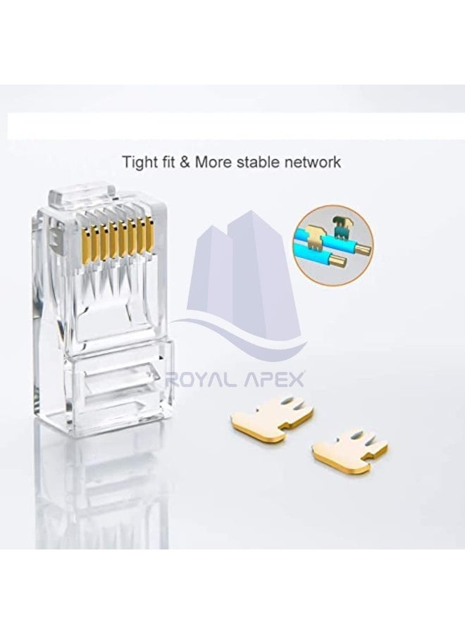Royal Apex رابط RJ9 4P4C مودولار عبوة من 10 - Image 4