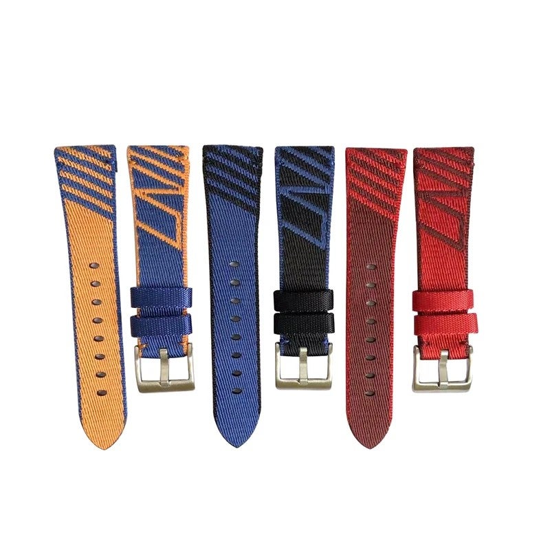 Bluejw High-Quality Universal Sports Fabric Nylon Watch Strap 18mm 20mm 22mm 24mm Watch Band Replacement - Image 1