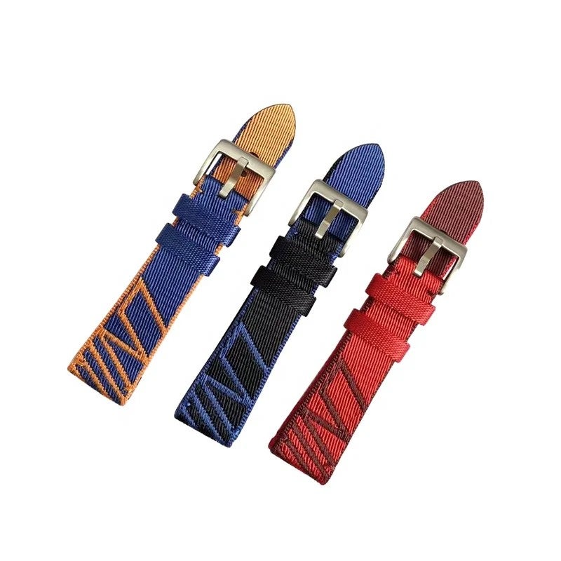 Bluejw High-Quality Universal Sports Fabric Nylon Watch Strap 18mm 20mm 22mm 24mm Watch Band Replacement - Image 3
