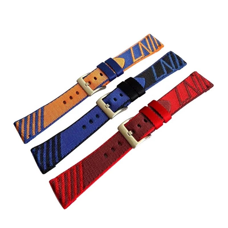 Bluejw High-Quality Universal Sports Fabric Nylon Watch Strap 18mm 20mm 22mm 24mm Watch Band Replacement - Image 5