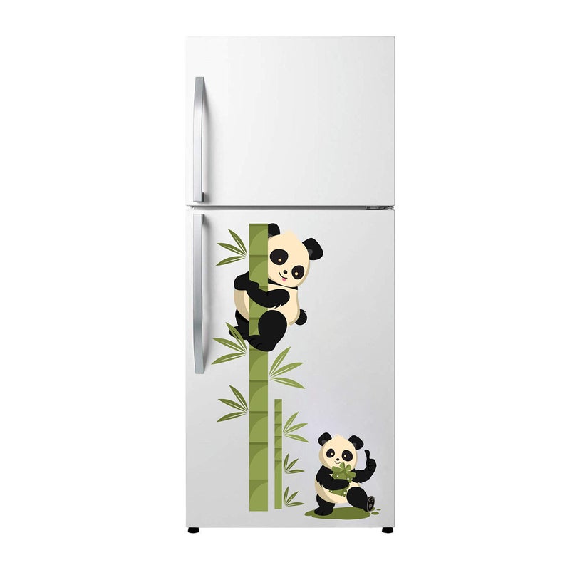 DivineDesigns Divine Designs™ PVC Vinyl Self-Adhesive Panda Sitting on Branch Fridge Sticker for Living Room, Bedroom, Office Wall Decoration (6.69 X 11.8 INCH) Pack 1 - Image 3