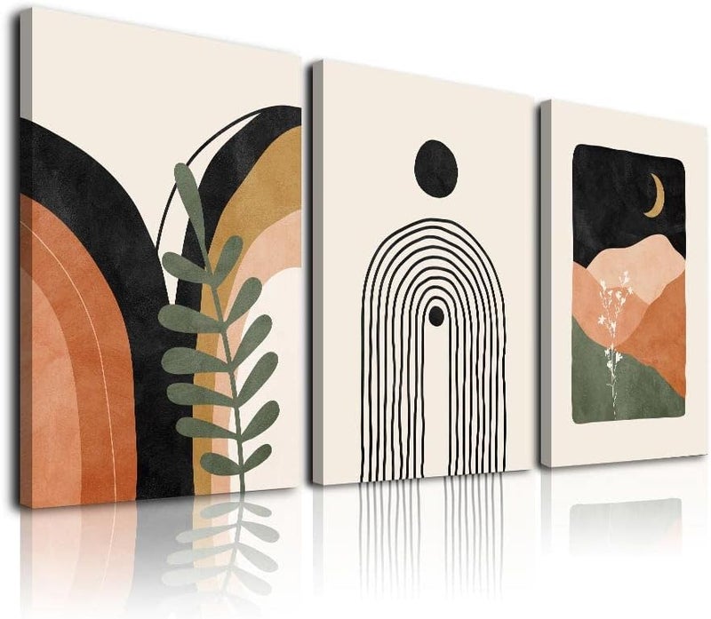 ASTRDECOR Boho Wall Art Set of 3 - Image 1