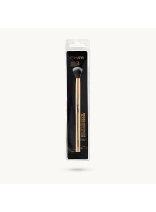MARS Artist's Arsenal Professional Big Blending Eyeshadow make up Brush | Feather Soft Touch | Precise Synthetic Bristle | Perfect for Eyeshadow | Luxe Packaging Makeup Brush (Golden) - Image 2