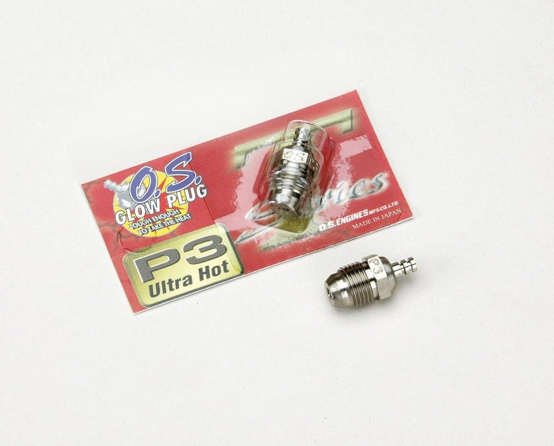 Graupner OS Engines P3 Turbo Glow Plug V-SP Ultra Hot Off-Road - Image 2